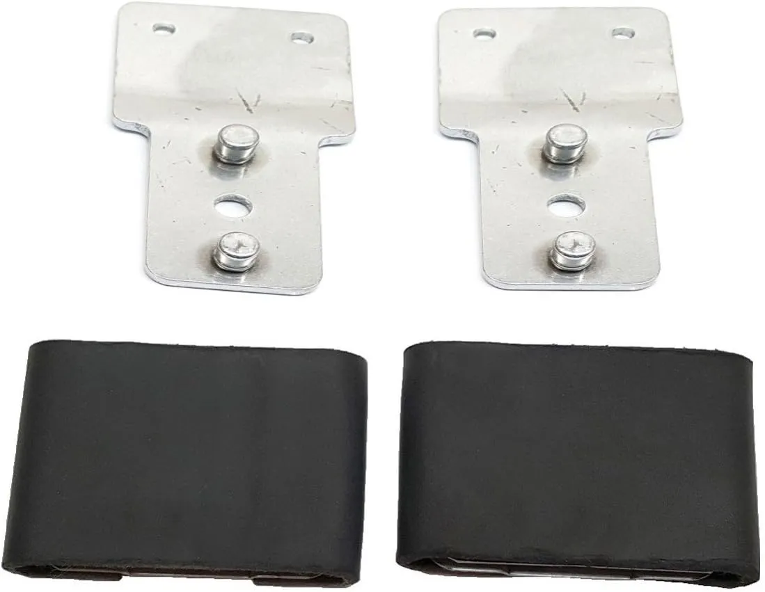 2-1/2" Leather Wrapped Genuine Blevins Buckles Set Vertical Post Western Saddle Black