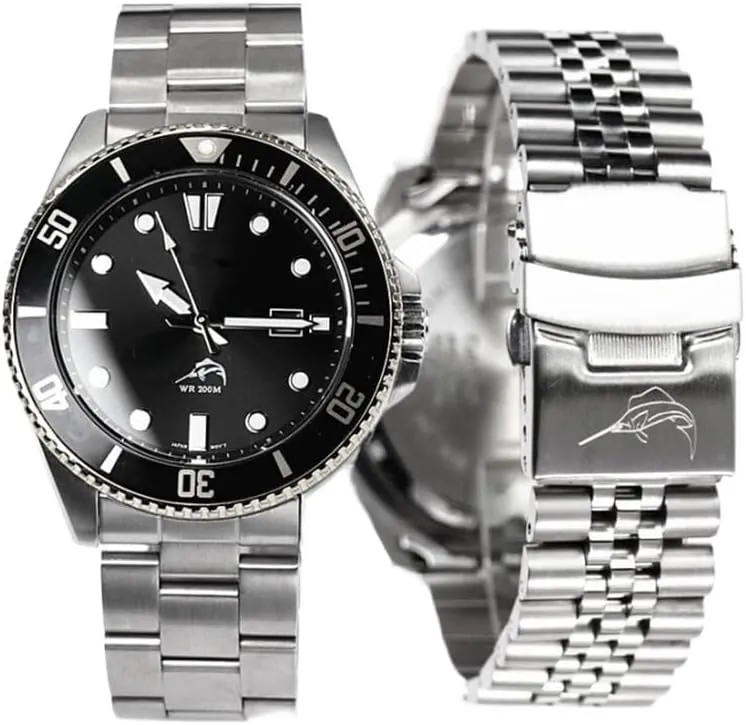 22mm Diving Steel Metal Strap Fit for Casio Duro Mdv107-1A MDV106-1A Marlin Watch Wristband Bracelet band Replacement Parts