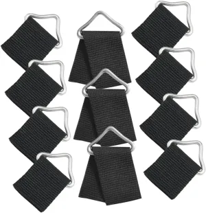 25 Pack Trampoline Triangle Ring Buckles Replacement Parts for Bounce Enhancement