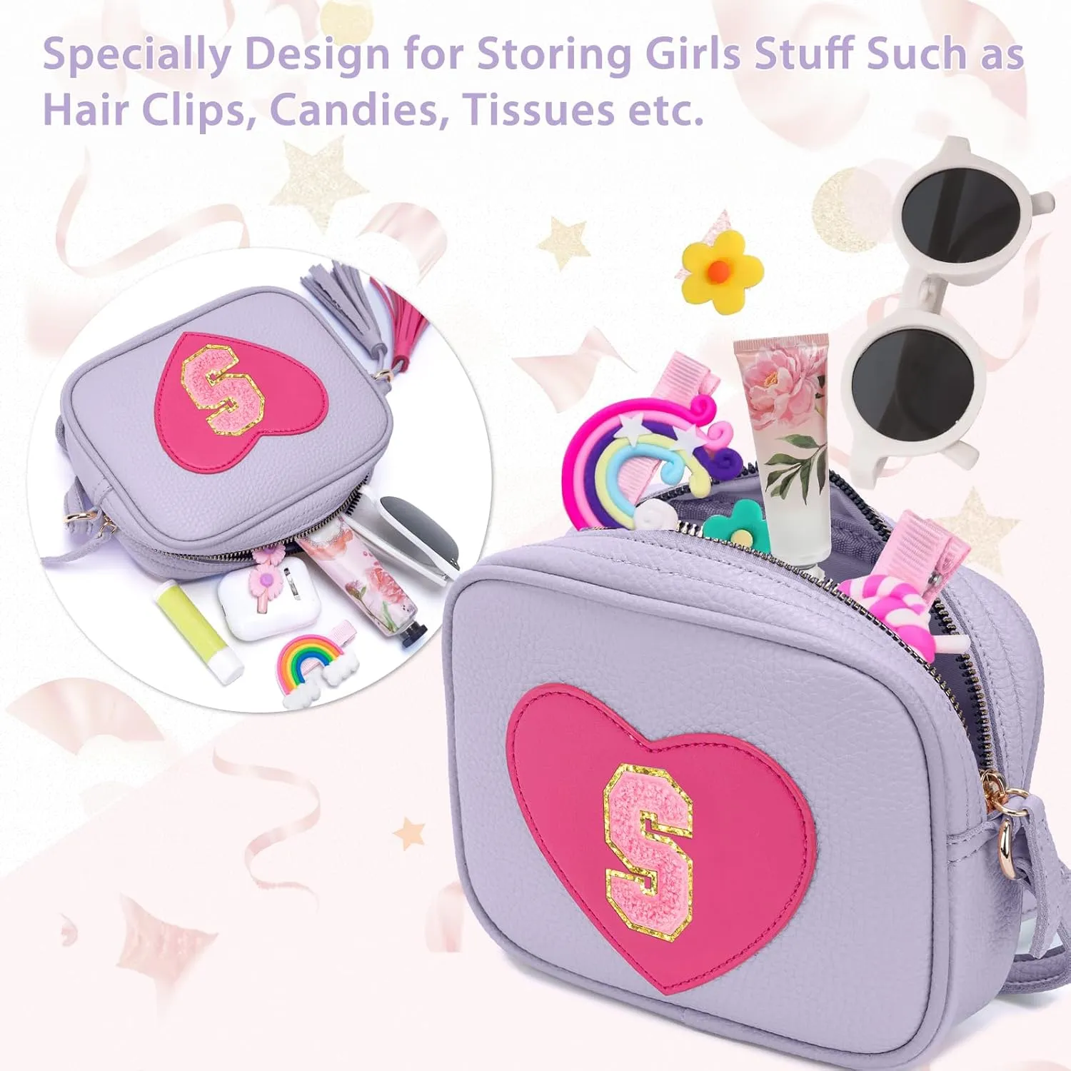 3 4 5 6 7 8 Year old Girl Birthday Gifts Toddler Girl Purse Kids Purse Toddler Girls Gift Crossbody Bag for Girls
