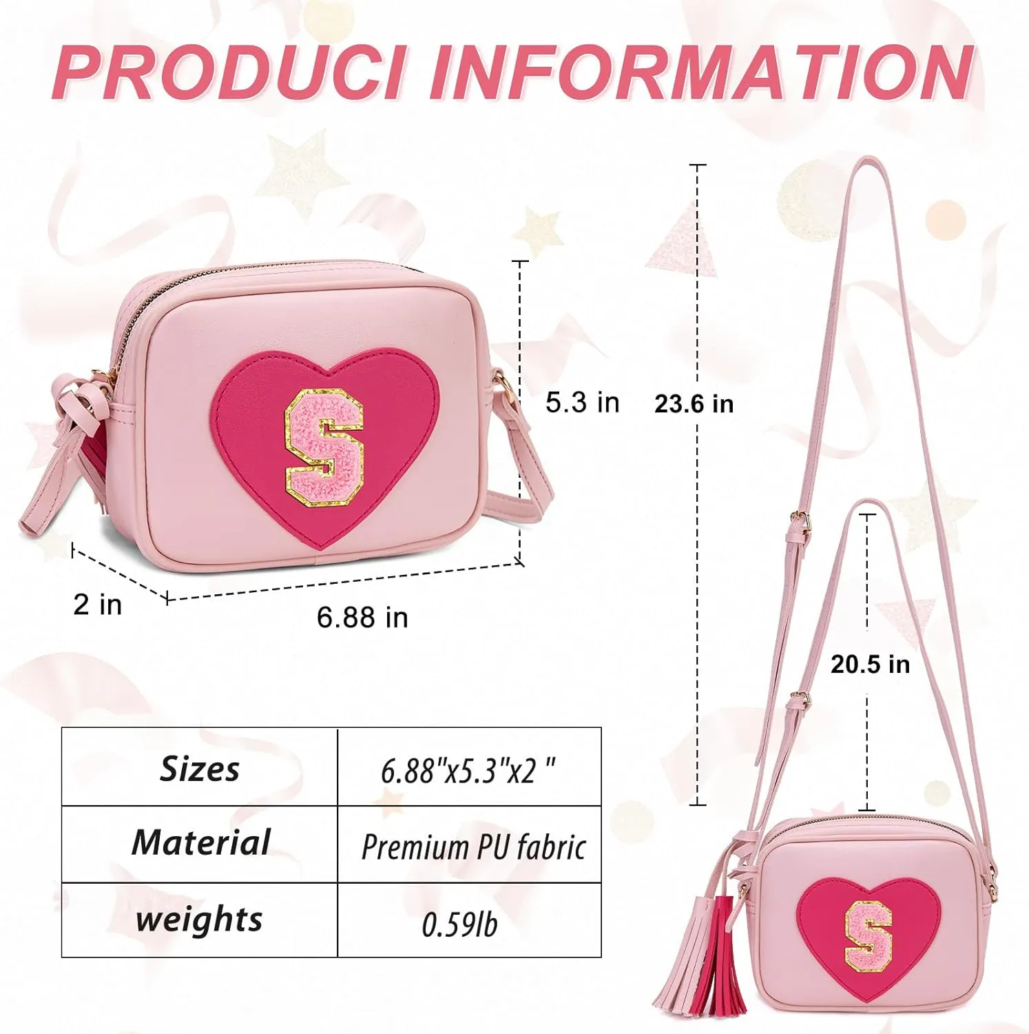 3 4 5 6 7 8 Year old Girl Birthday Gifts Toddler Girl Purse Kids Purse Toddler Girls Gift Crossbody Bag for Girls
