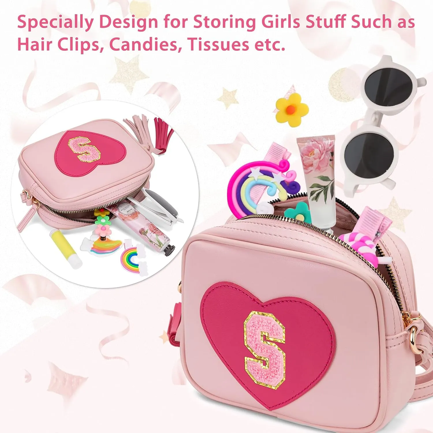 3 4 5 6 7 8 Year old Girl Birthday Gifts Toddler Girl Purse Kids Purse Toddler Girls Gift Crossbody Bag for Girls