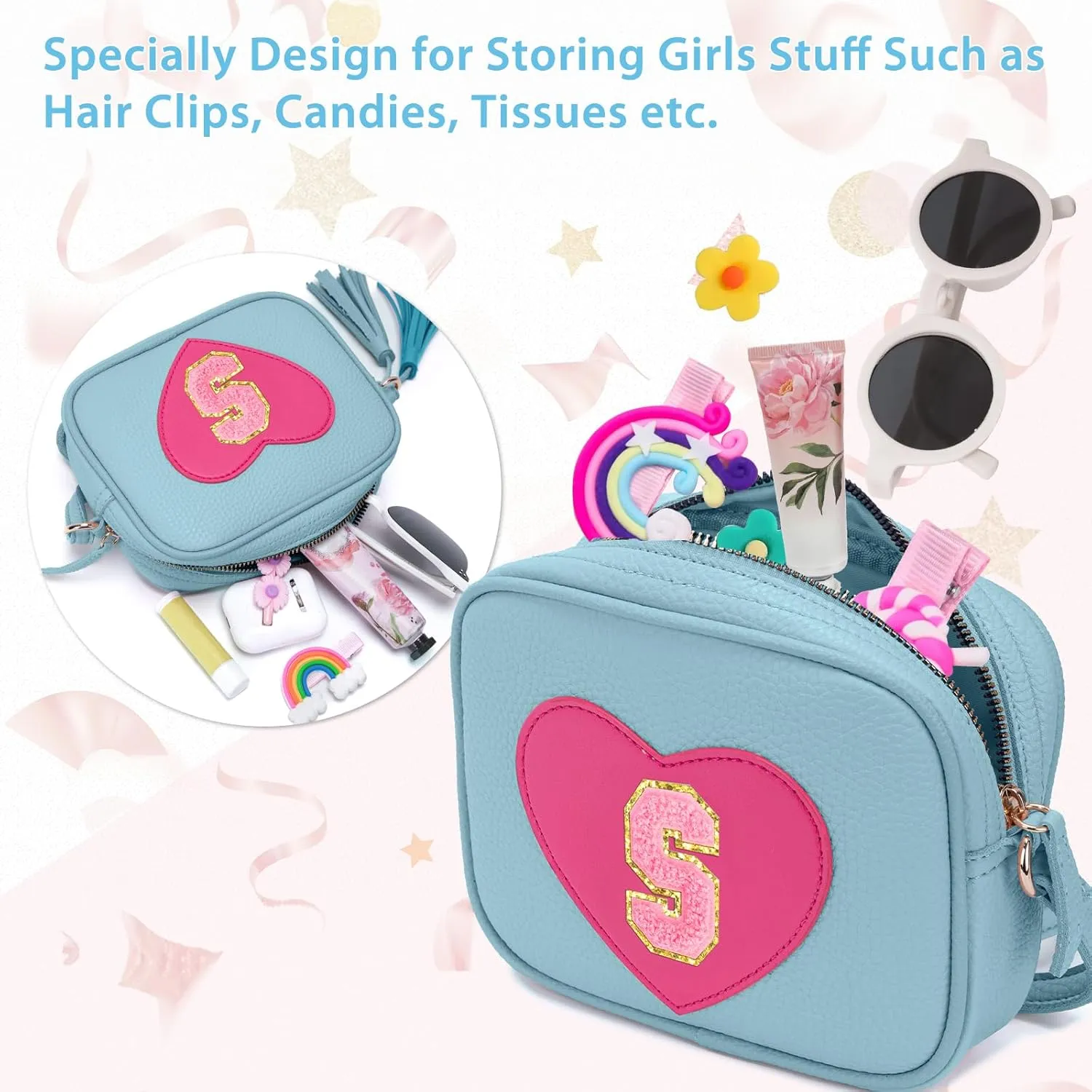 3 4 5 6 7 8 Year old Girl Birthday Gifts Toddler Girl Purse Kids Purse Toddler Girls Gift Crossbody Bag for Girls