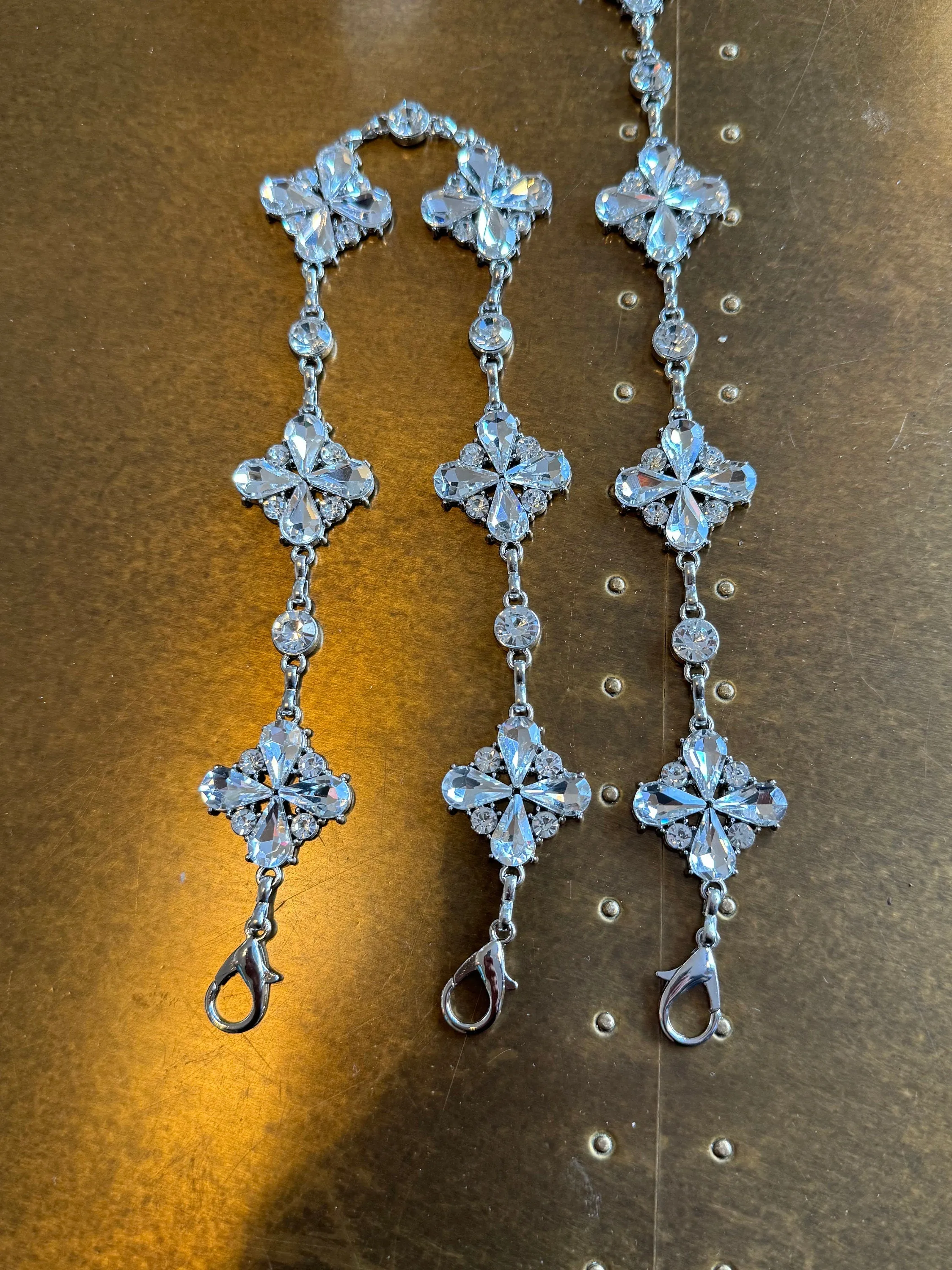 3cm Wide, Diamanté Chain Trim, Rhinestone, Silver Crystals, Fashion, Diamanté Trim, Rhinestones, Bridal, Weddings, Cards, Belts, Straps