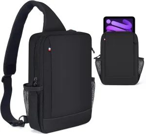 8-9 Inch Tablet Carrying Sleeve Bag for 8.3 Inch iPad mini 7 6 & 7.9 Inch iPad mini 5 4 3 2 1, 8" Amazon Fire HD 8 Plus/Fire HD 8 Kids Pro & Galaxy Tab A9 A7 Lite A Case with Shoulder Strap