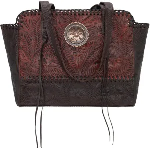 American West Annie's Secret Zip-Top Tote | Ambidextrous Conceal Carry Pocket for Women