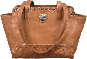 American West Annie's Secret Zip-Top Tote | Ambidextrous Conceal Carry Pocket for Women