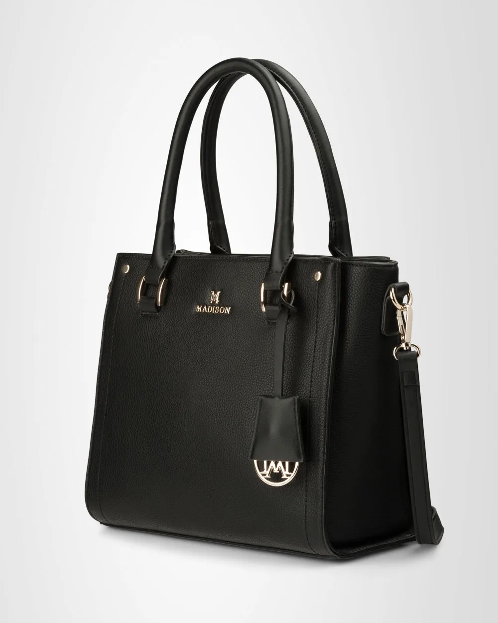 Angie Medium 3 Compartment Satchel Bag   Aztec Bag Strap