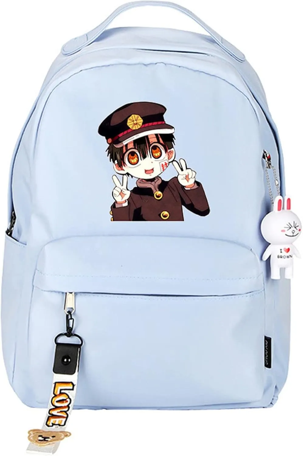 Anime Toilet-bound Hanako-kun Backpack Daypack Student Bag Bookbag Shoulder Bag School Bag Satchel Packsack Q4
