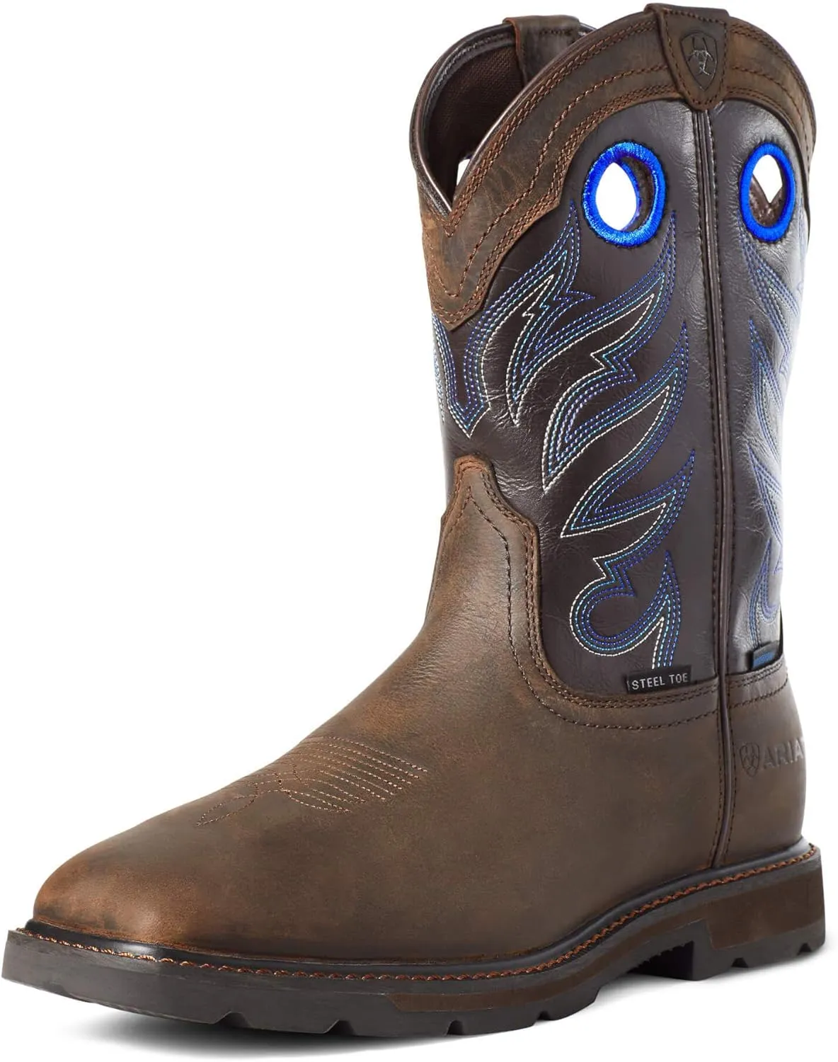 ARIAT Men's Groundwork Waterproof Steel Toe Work Boot Western