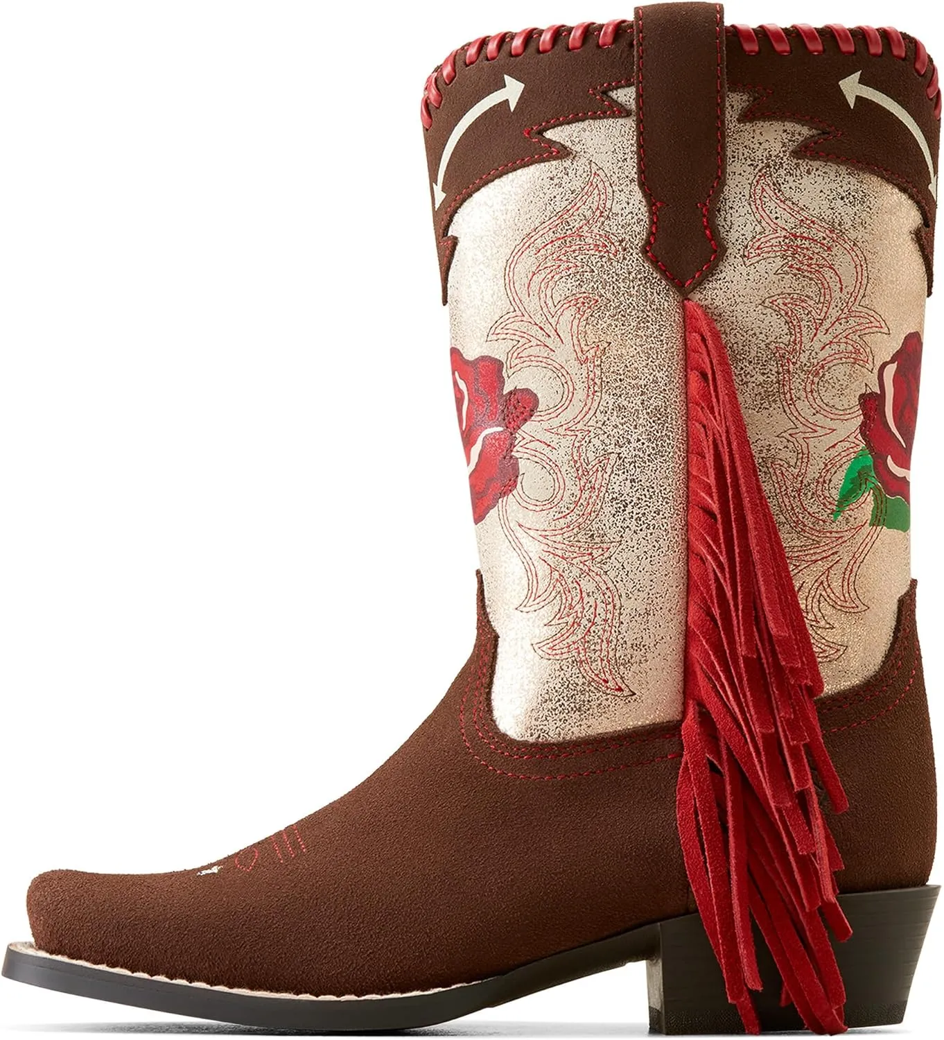 Ariat Unisex Kids' Futurity Fringe Rodeo Quincy Western Boot