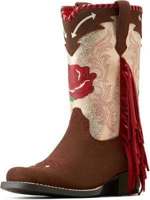 Ariat Unisex Kids' Futurity Fringe Rodeo Quincy Western Boot