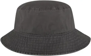 Ashen Fane Garment Washed Combed Cotton Twill Packable Lightweight Unisex Bucket Hat