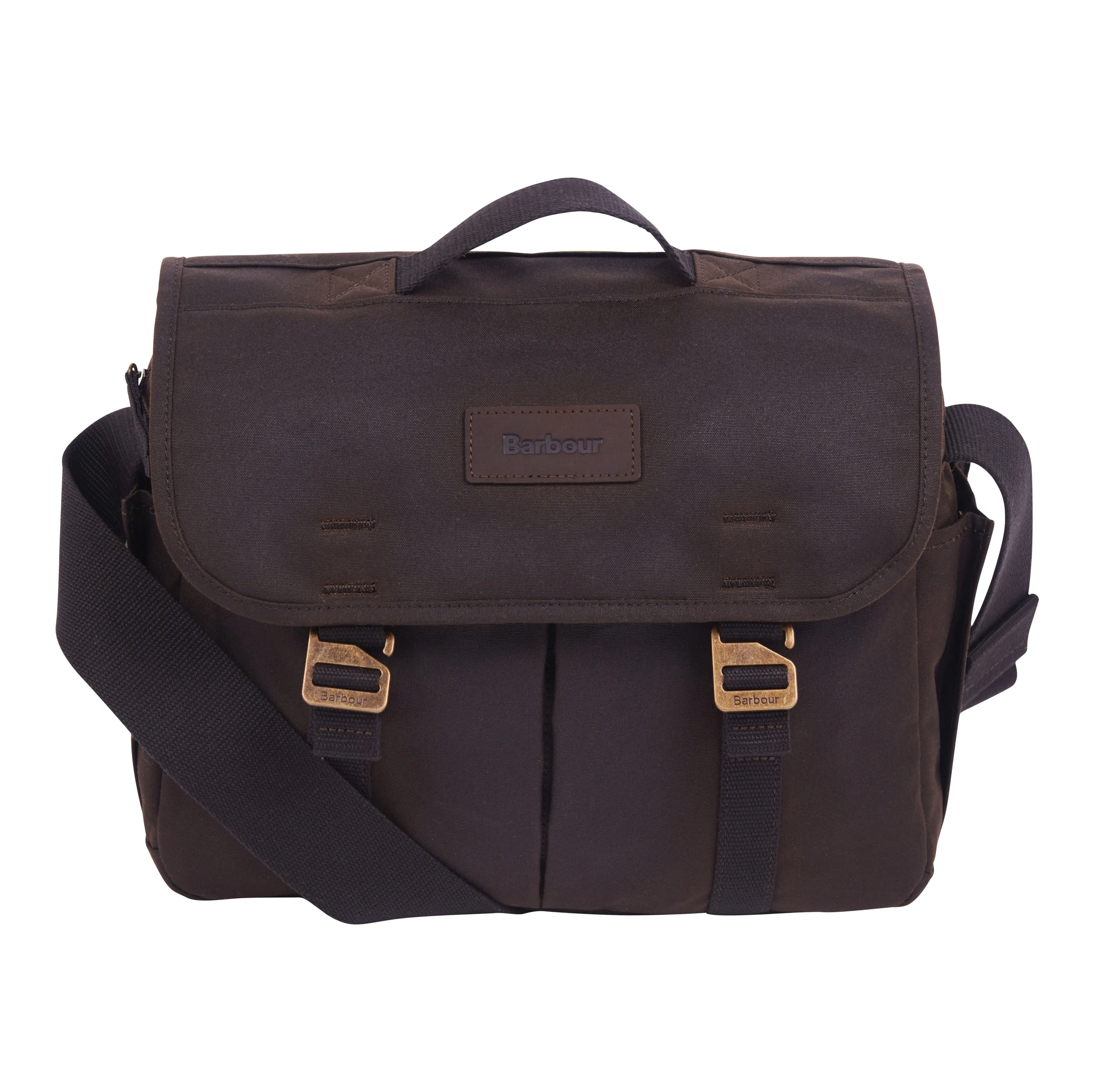 Barbour Essential Waxed Satchel