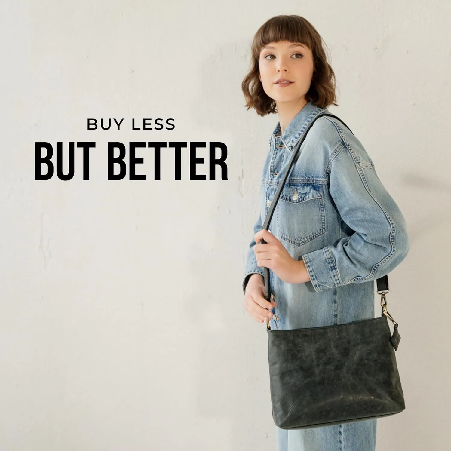 BERLINER BAGS Vintage Genuine Leather Shoulder Bag Marbella, Crossbody Purse for Women, Satchel Bag