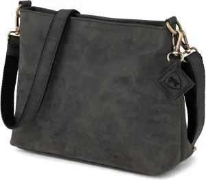 BERLINER BAGS Vintage Genuine Leather Shoulder Bag Marbella, Crossbody Purse for Women, Satchel Bag