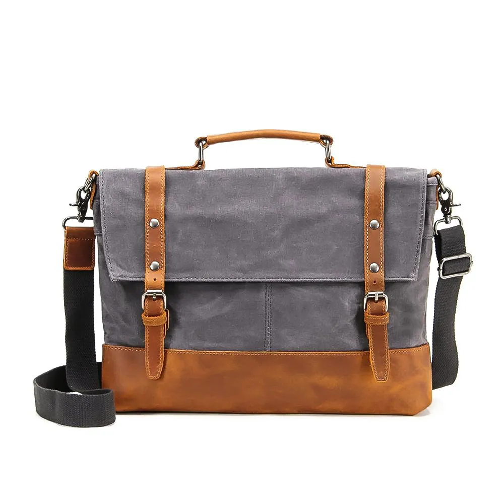 Best Durable Vintage Canvas Briefcase