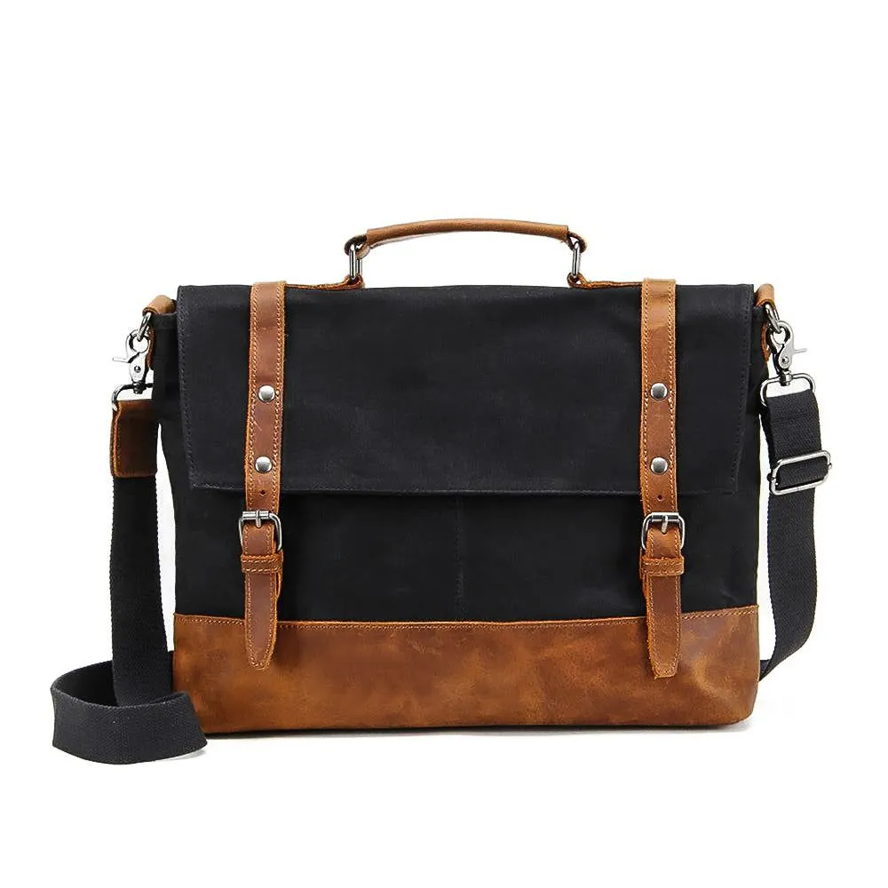 Best Durable Vintage Canvas Briefcase