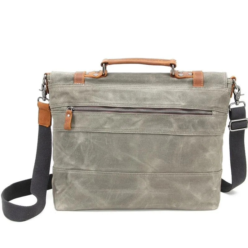 Best Durable Vintage Canvas Briefcase