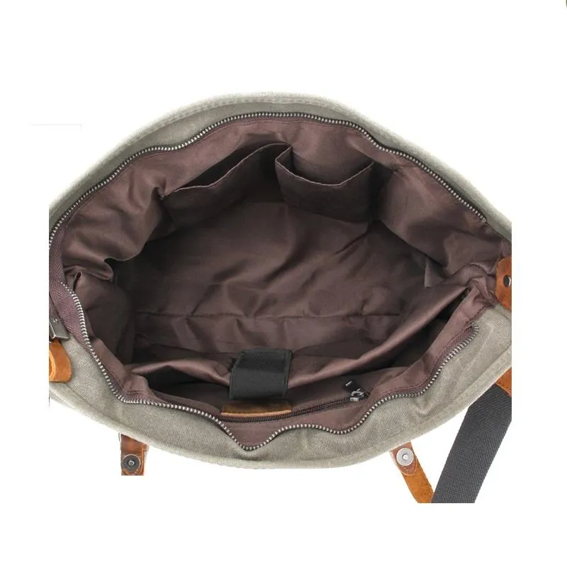 Best Durable Vintage Canvas Briefcase