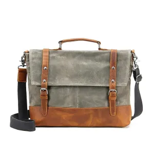 Best Durable Vintage Canvas Briefcase