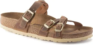 Birkenstock Women's Elegant Franca Br G OLV Oil LTR R