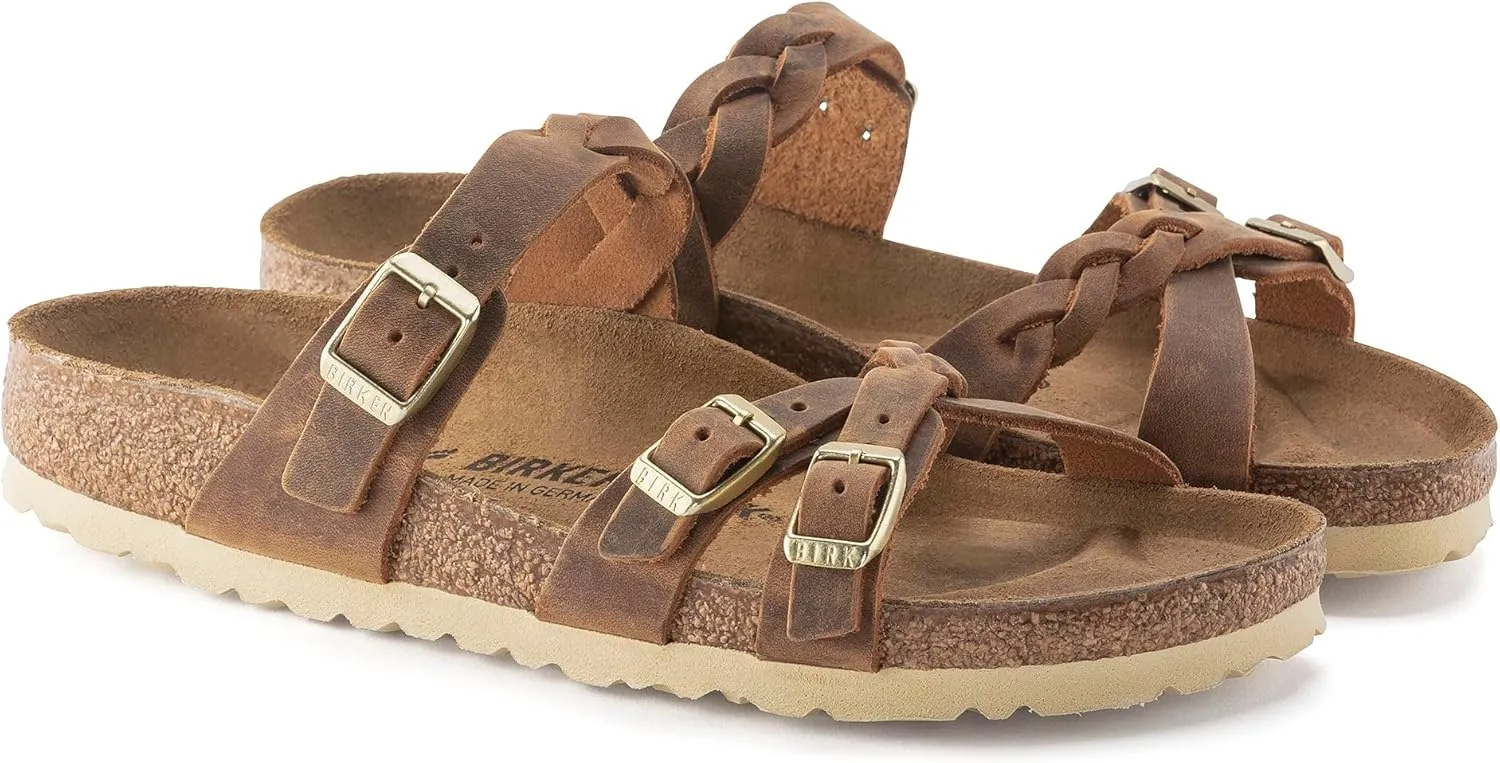 Birkenstock Women's Elegant Franca Br G OLV Oil LTR R