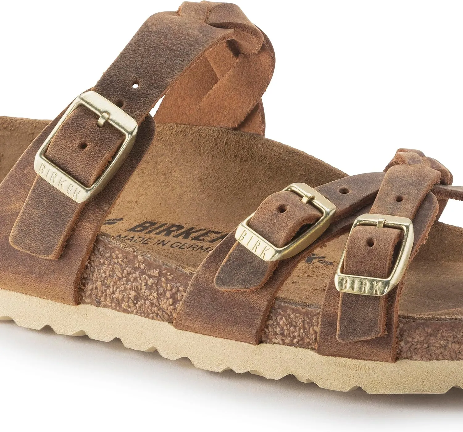 Birkenstock Women's Elegant Franca Br G OLV Oil LTR R