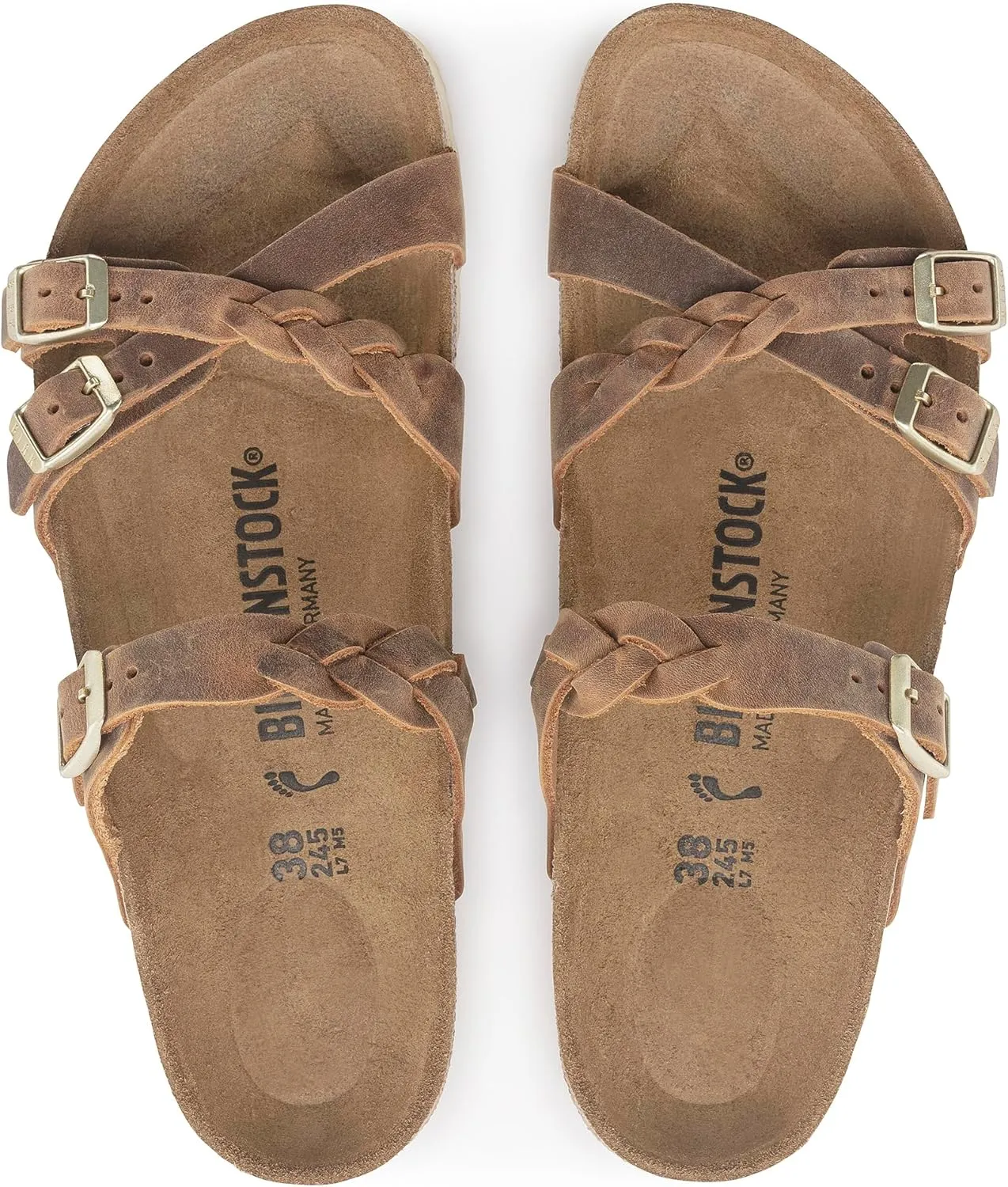 Birkenstock Women's Elegant Franca Br G OLV Oil LTR R