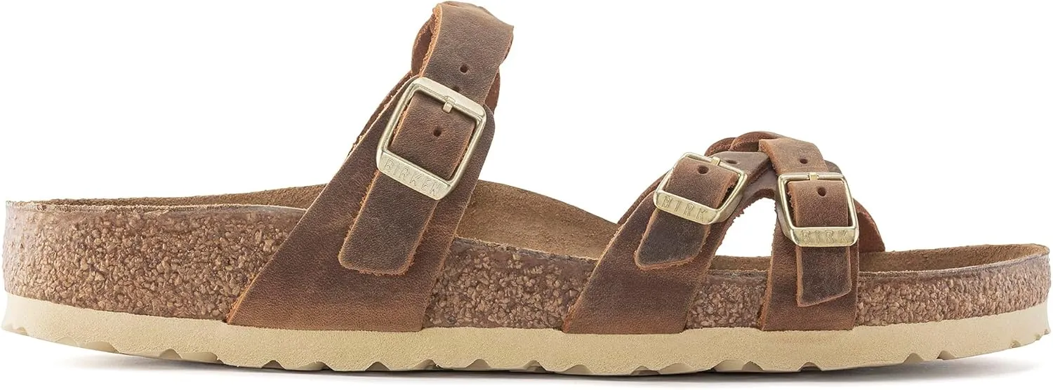 Birkenstock Women's Elegant Franca Br G OLV Oil LTR R
