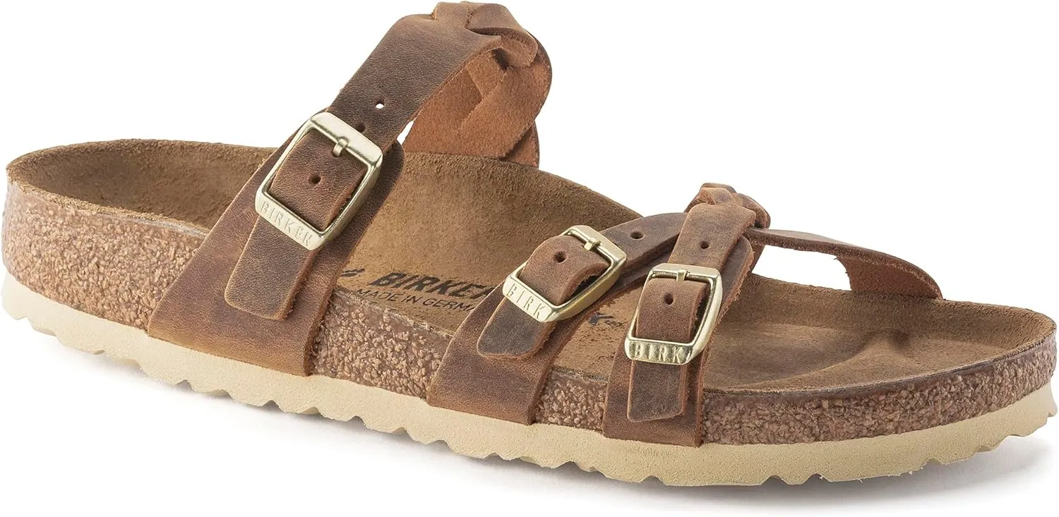Birkenstock Women's Elegant Franca Br G OLV Oil LTR R