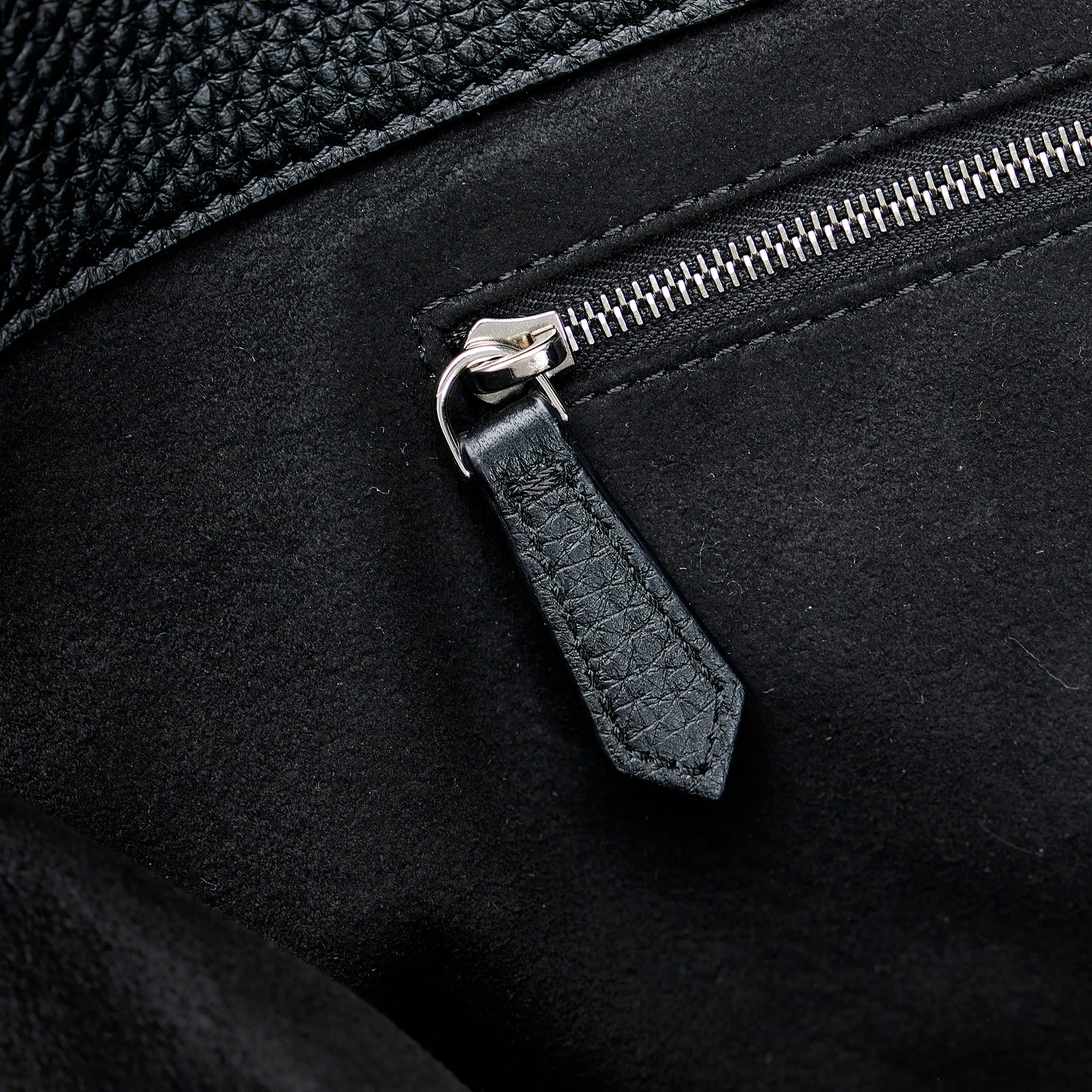 Black Fendi Wool Satchel