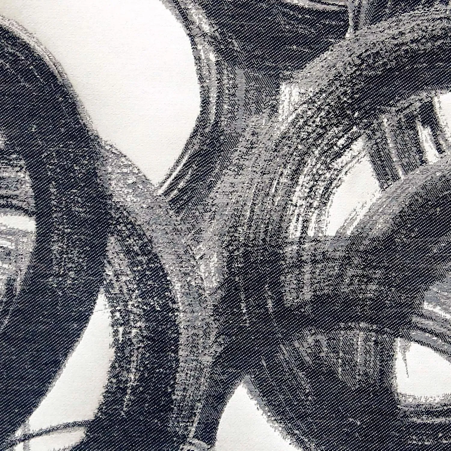 Black Jacquard Velvet Fabric by The Yard, 20 Continuous Yards 54 inches Width Midnight Swirls Circles & Dots Black Jacquard Fabric, Wholesale Jacquard Upholstery for Curtains