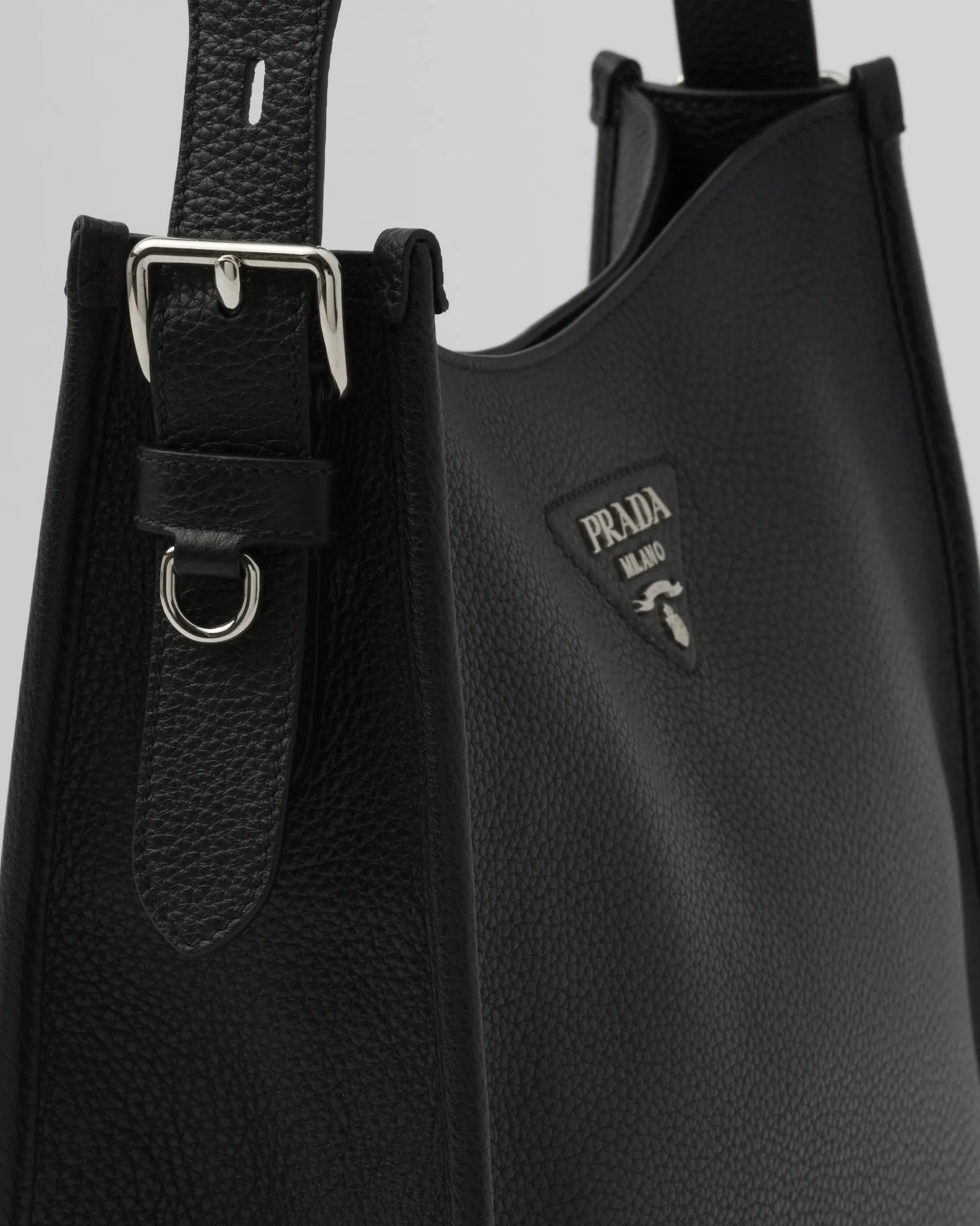 Black Leather Hobo Bag - Leather Women's Handbag - Pursefits