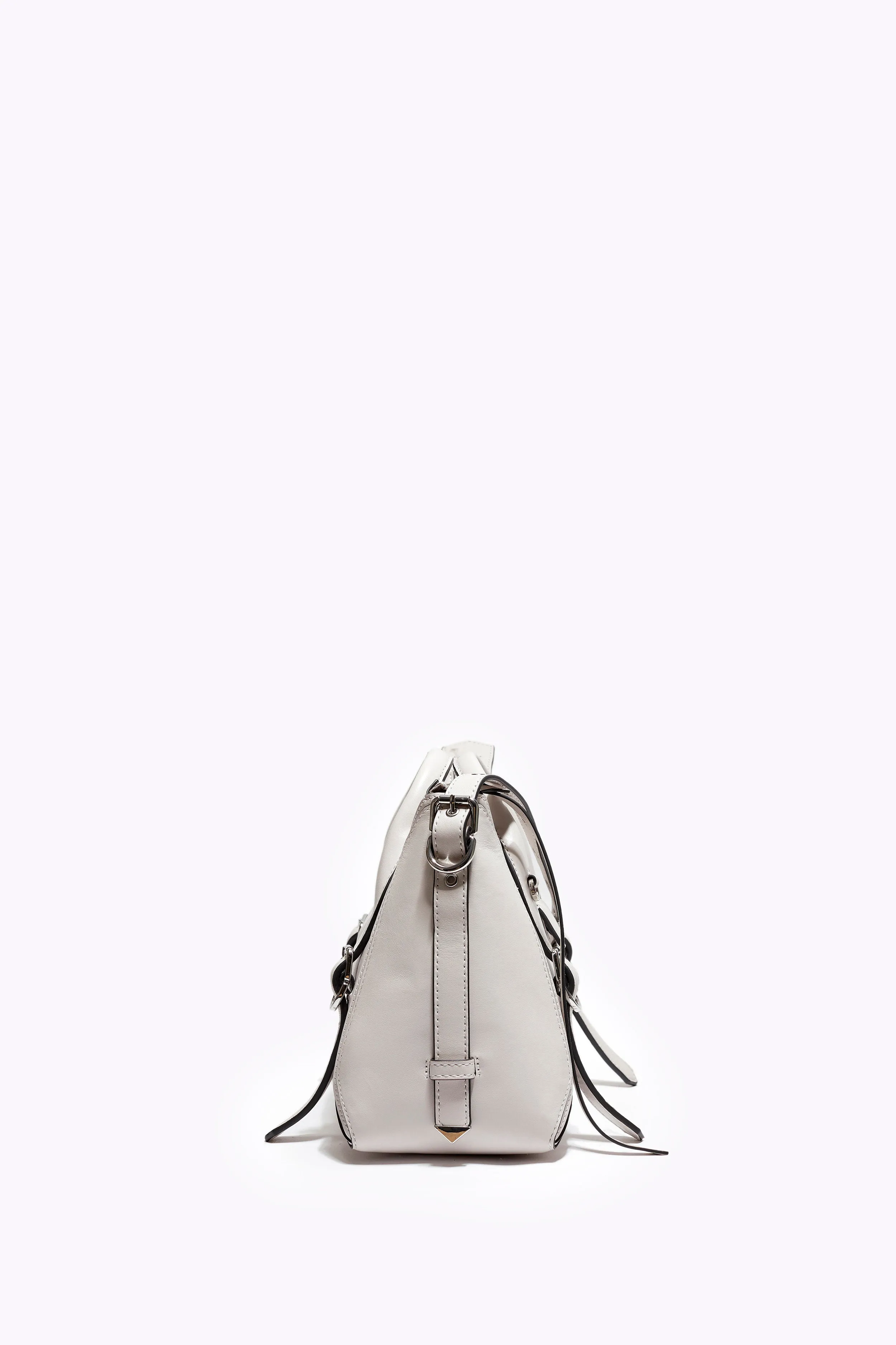 Black Pashli Moto Satchel