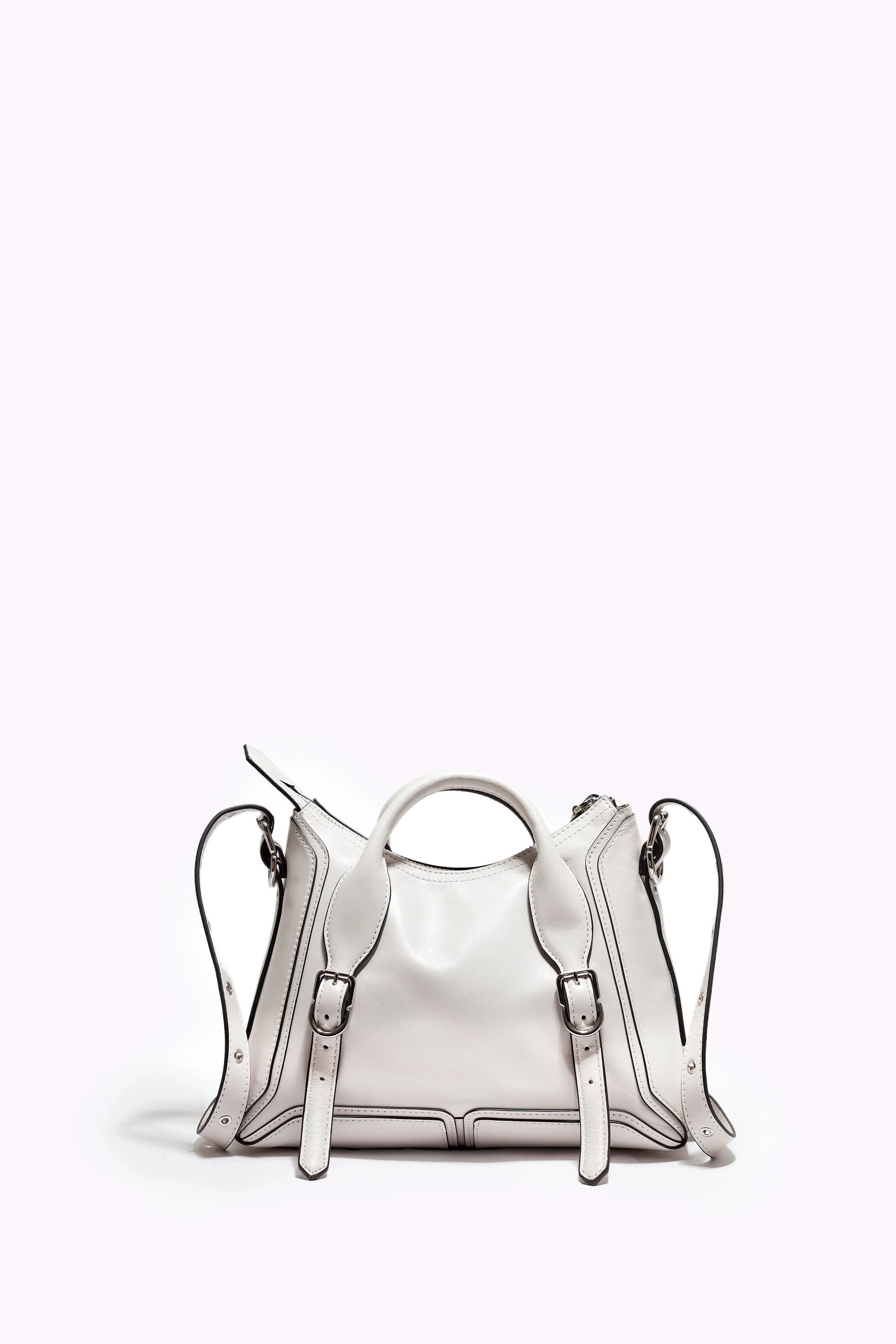 Black Pashli Moto Satchel