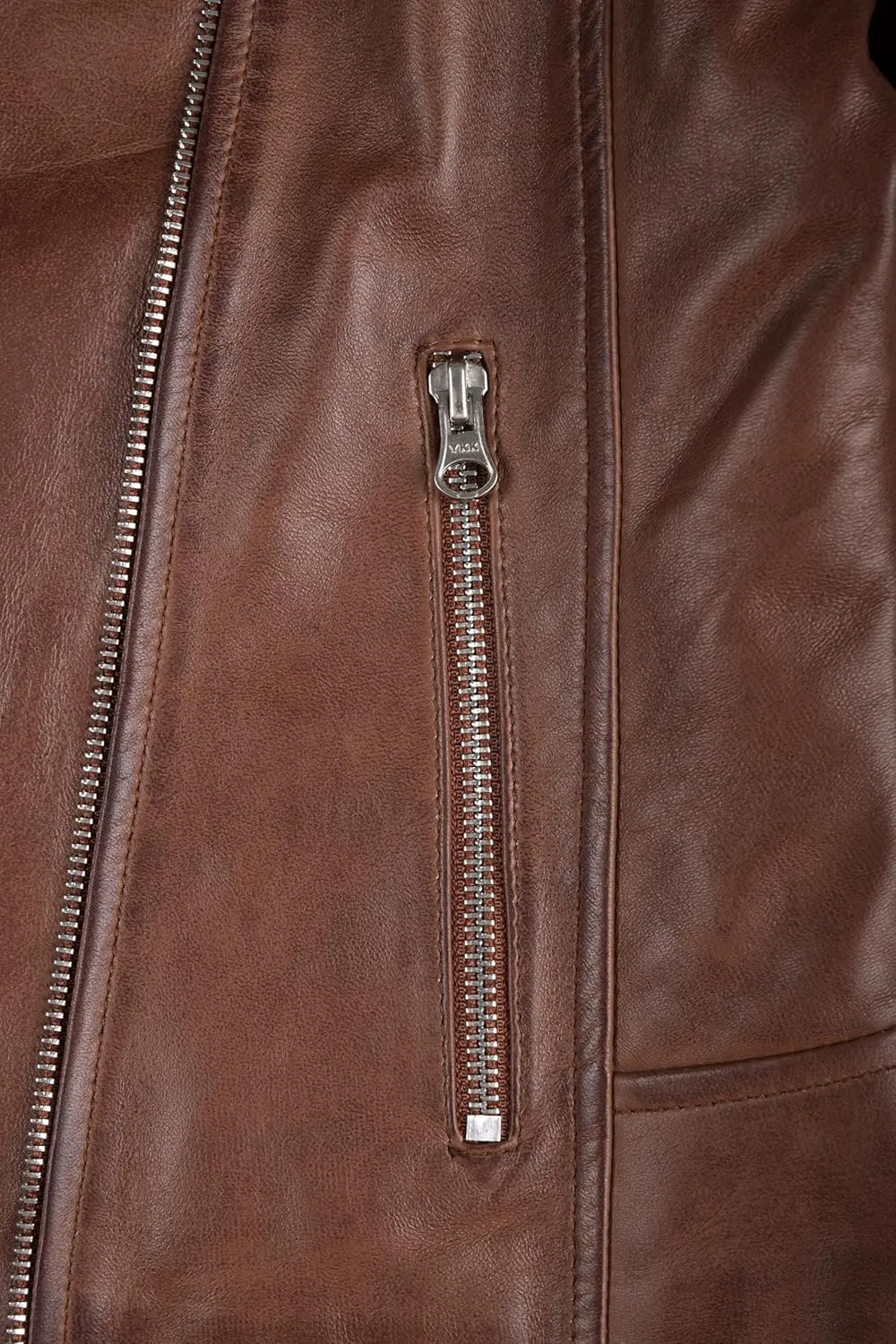 Blingsoul Real Lambskin Leather Jacket Women - Asymmetrical Style Womens Leather Jackets