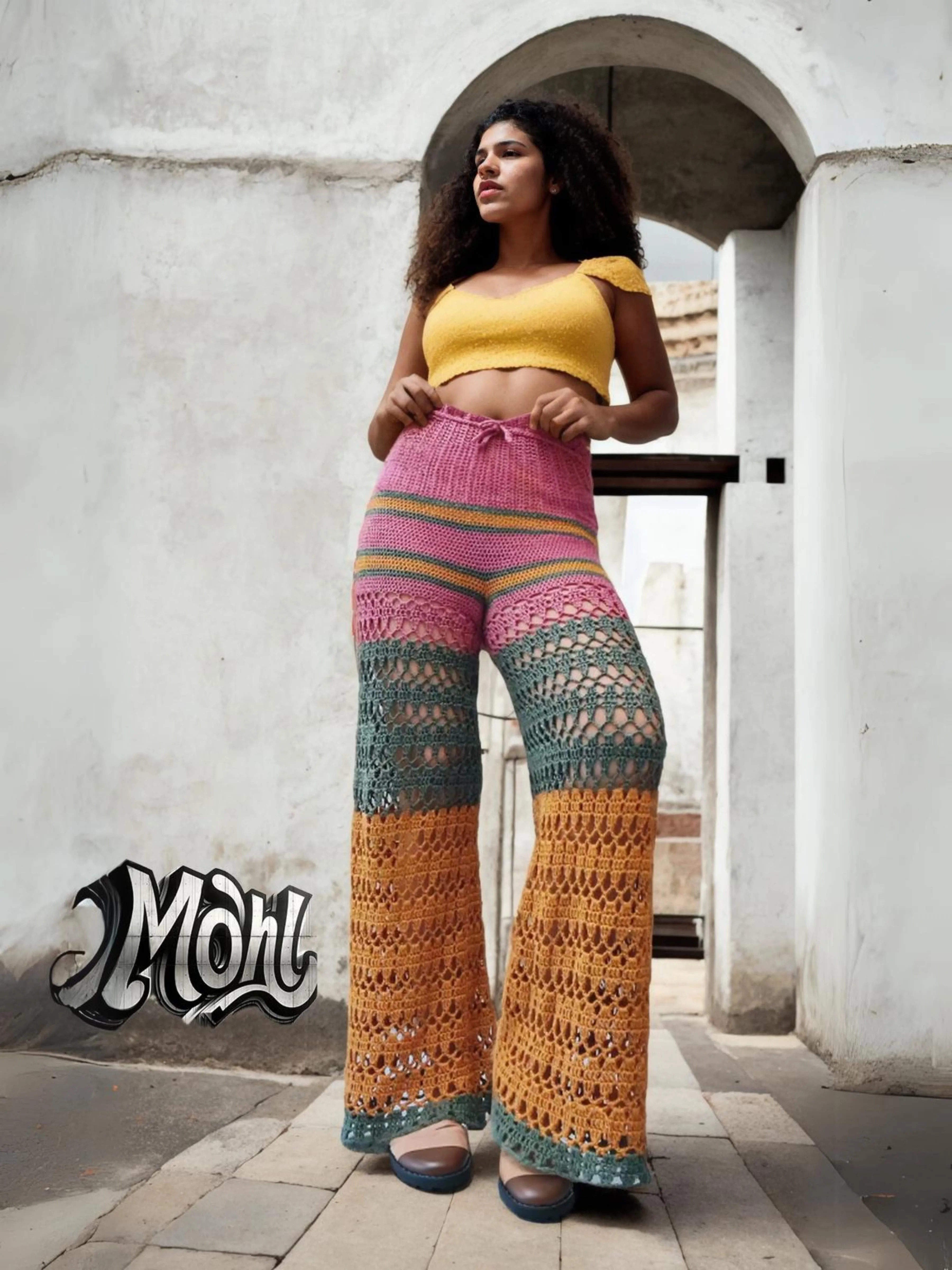 Bohemian Bazaar Flare Pants
