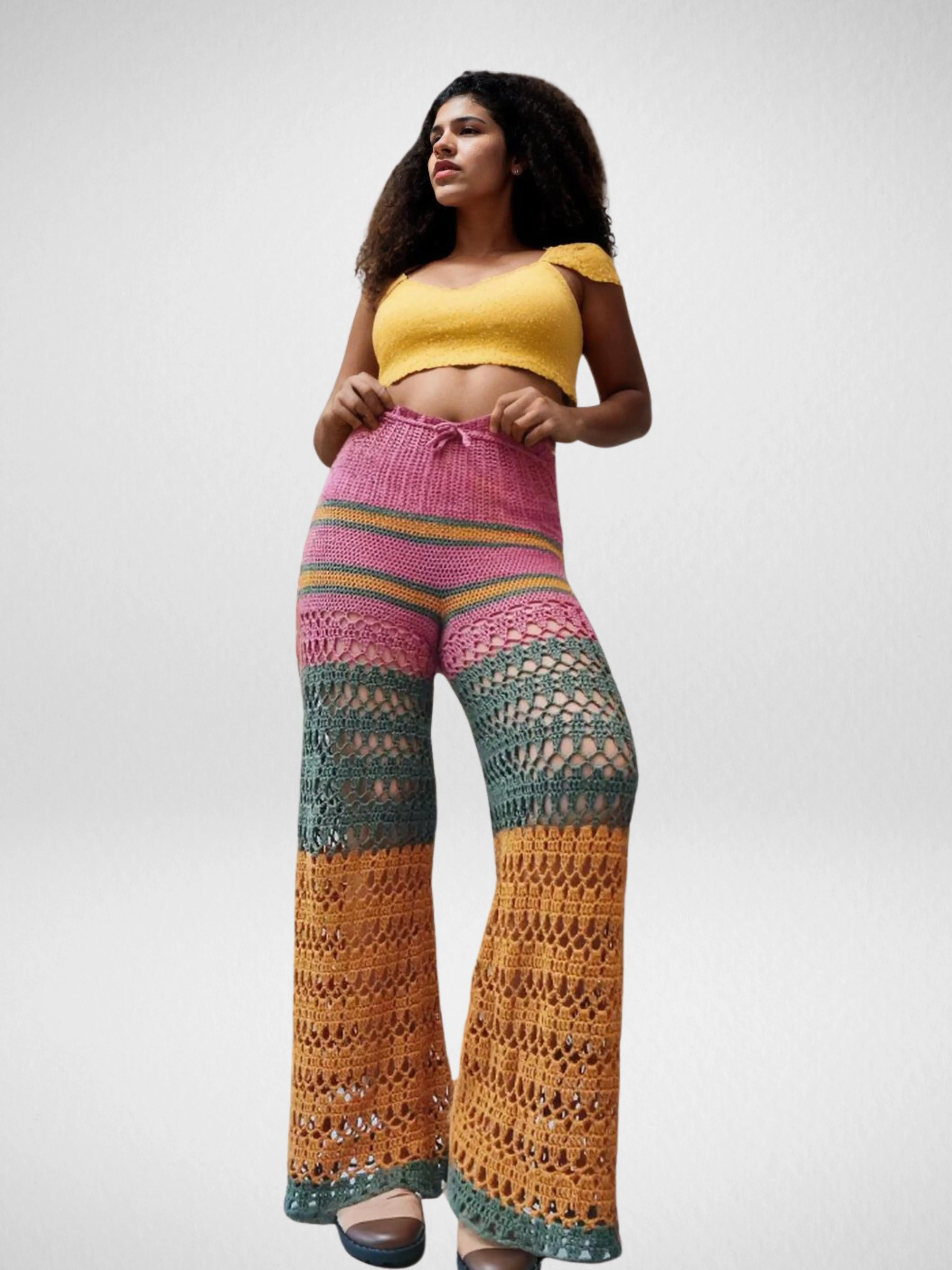 Bohemian Bazaar Flare Pants