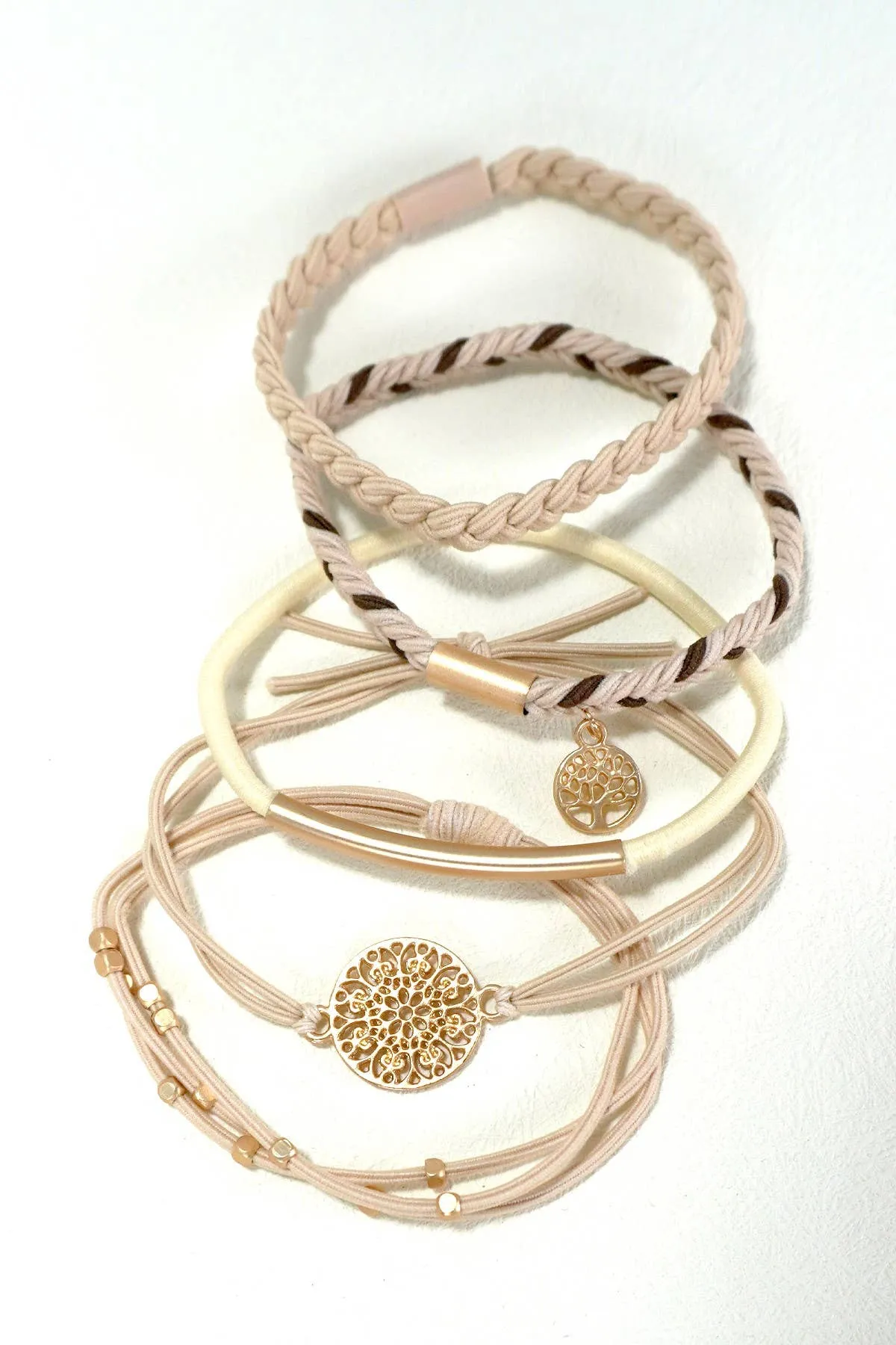 BOHO DUAL KNOT HAIR TIES