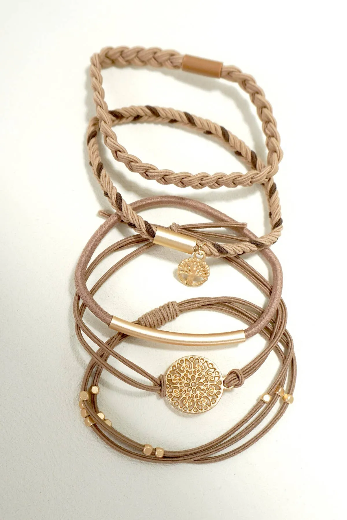 BOHO DUAL KNOT HAIR TIES