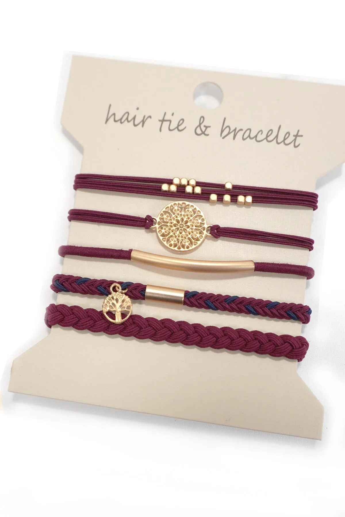 BOHO DUAL KNOT HAIR TIES
