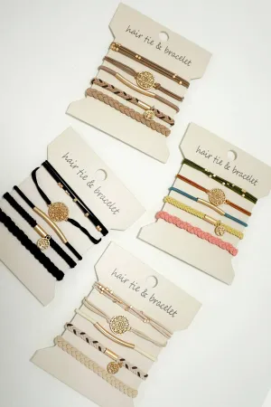 BOHO DUAL KNOT HAIR TIES