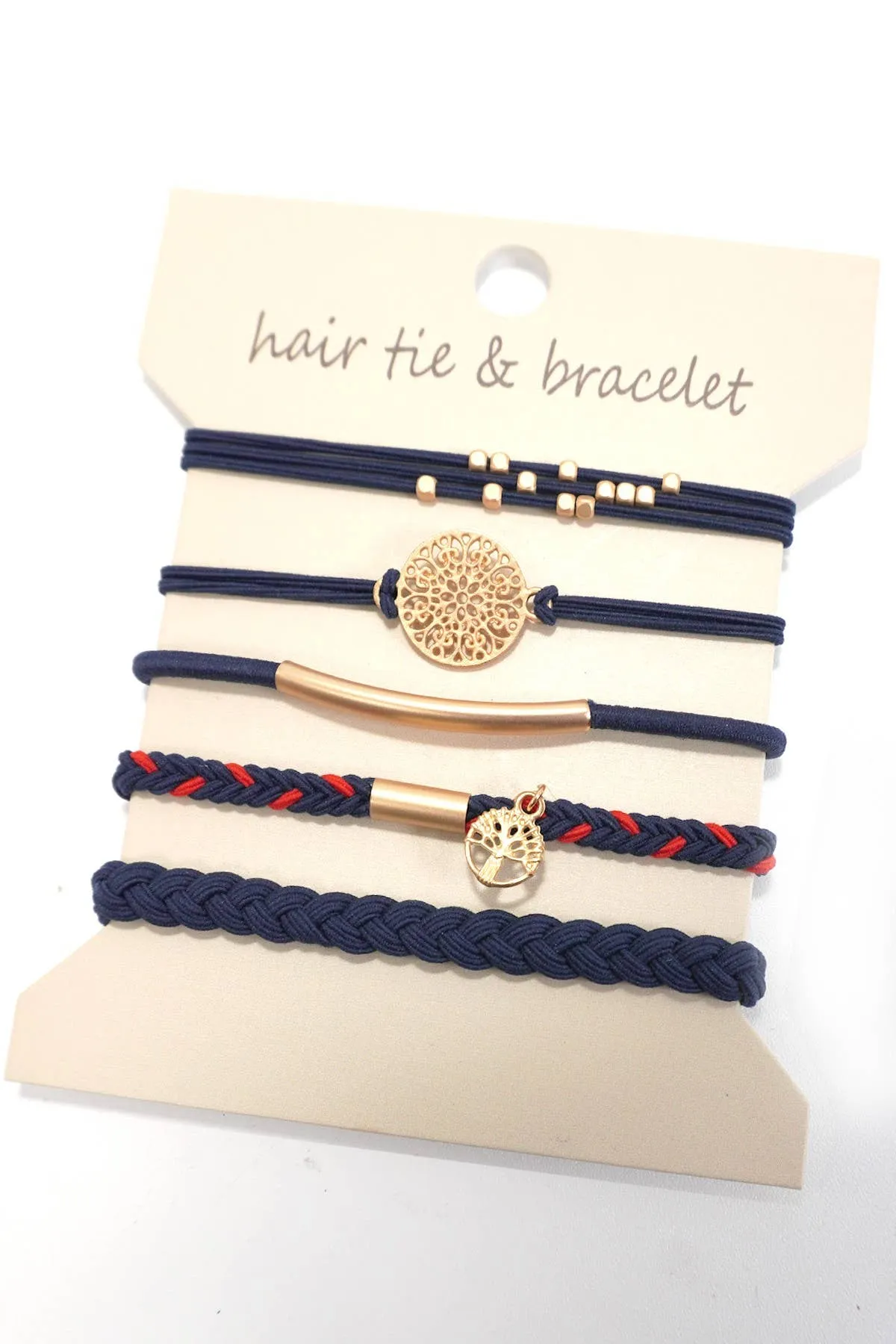 BOHO DUAL KNOT HAIR TIES