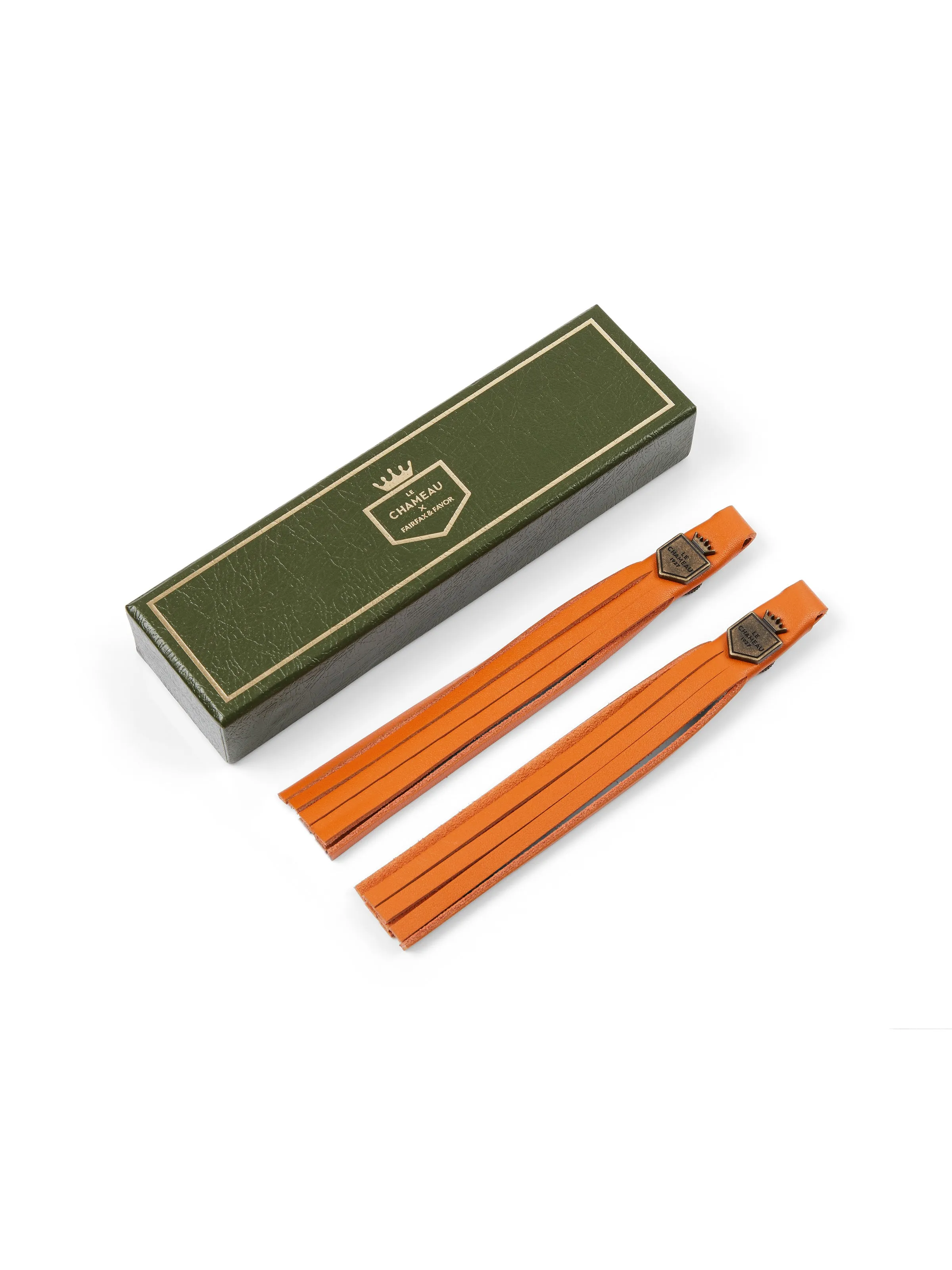 Boot Tassels -  Orange Fonce