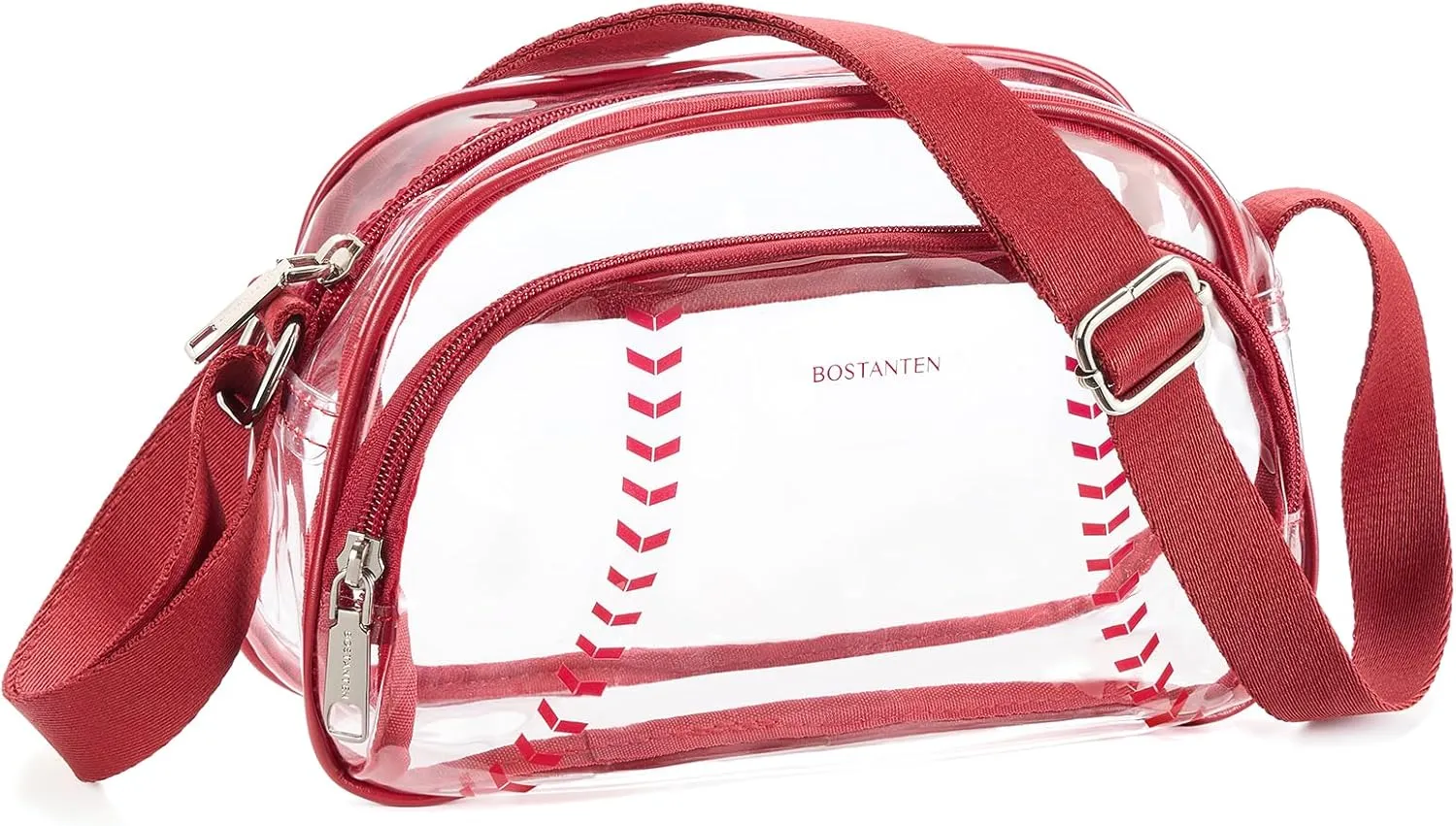 BOSTANTEN Small Wallet for Women Baseball Crossbody Purse