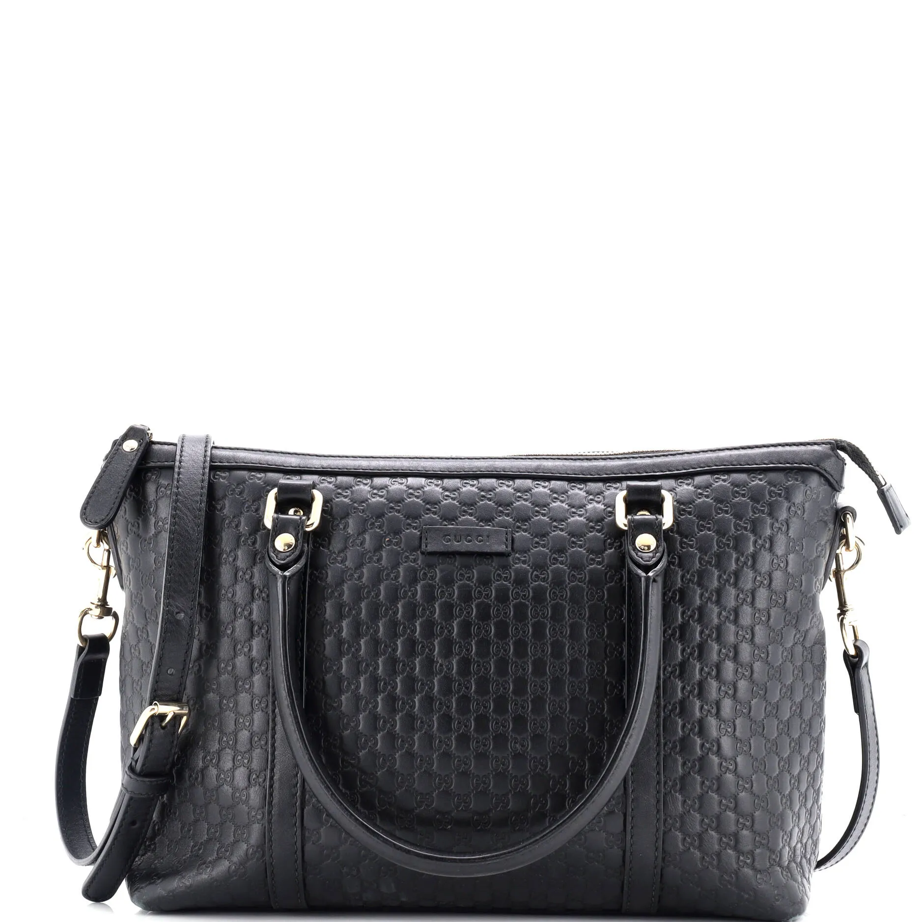 Britt Convertible Dome Satchel Microguccissima Leather Medium