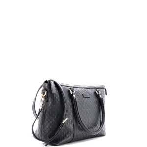 Britt Convertible Dome Satchel Microguccissima Leather Medium
