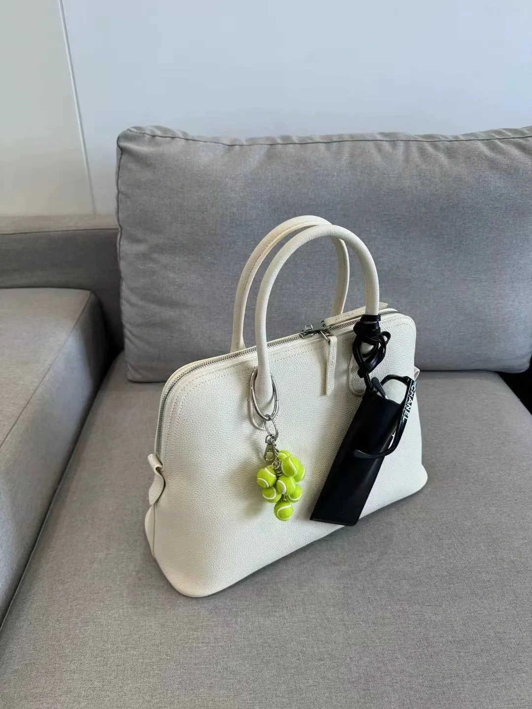 Brown Suede Handbag
