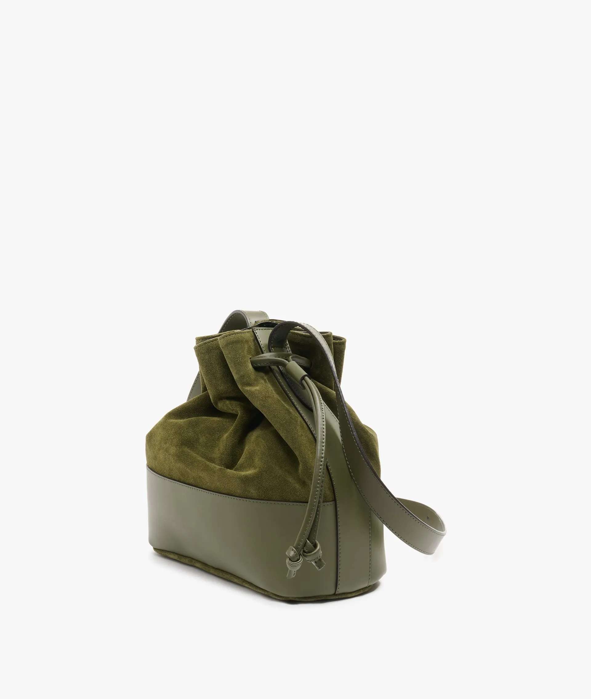 Bucket Bag Twin Deluxe in Dark Green